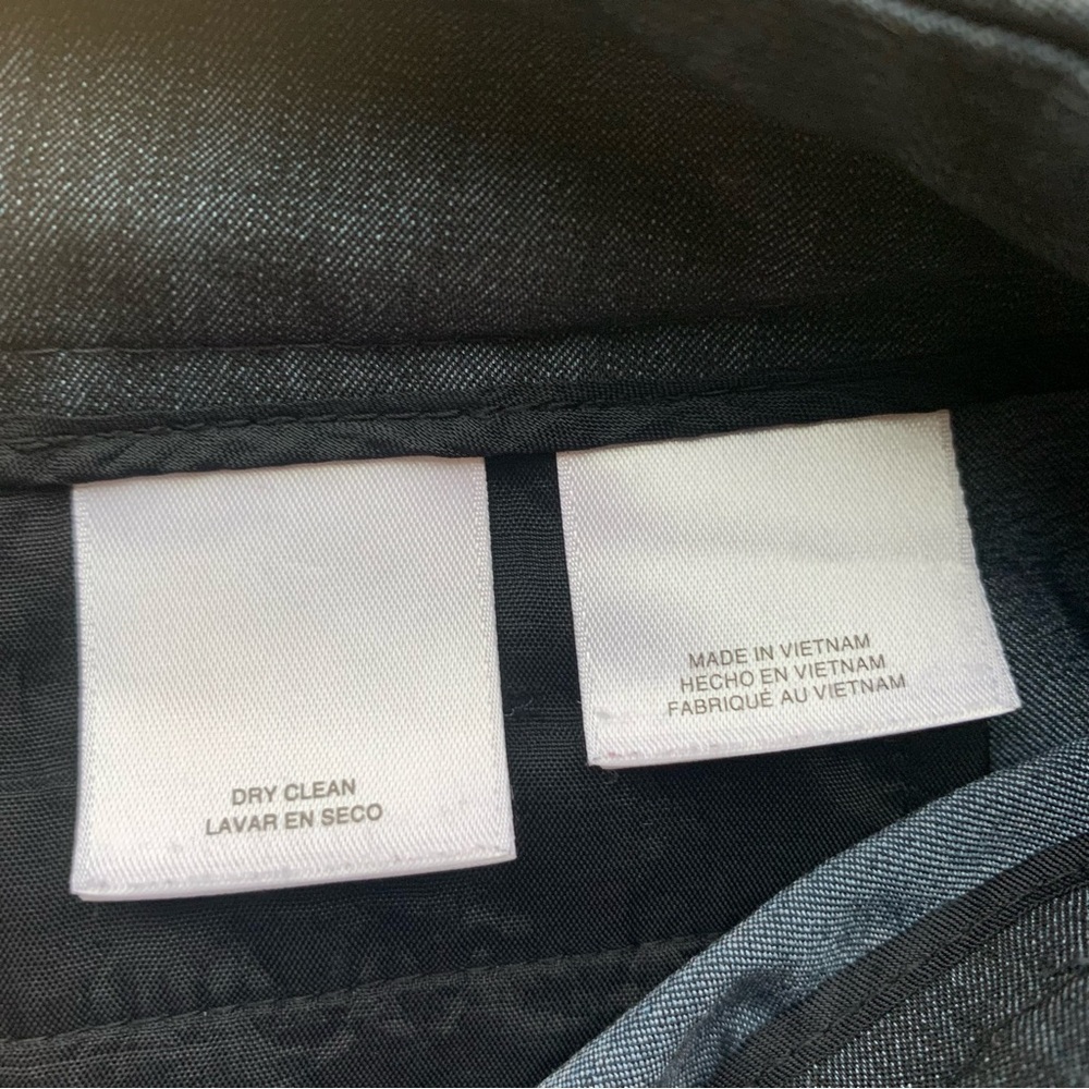 Anne Klein Dark Gray Work Slacks Dress Pants size 2 - Picture 7 of 11
